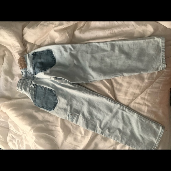 Recycled and repurposed denim jeans. - Picture 2 of 3